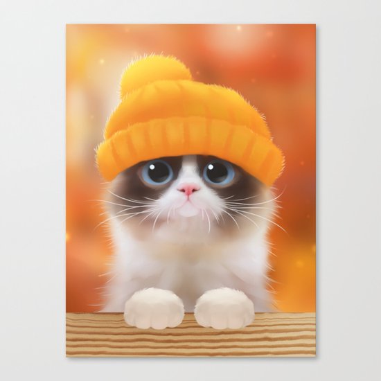 Shui The Kitten Canvas Print