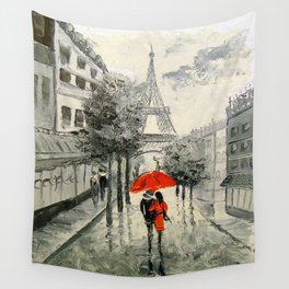 Paris Paris Wall Tapestry