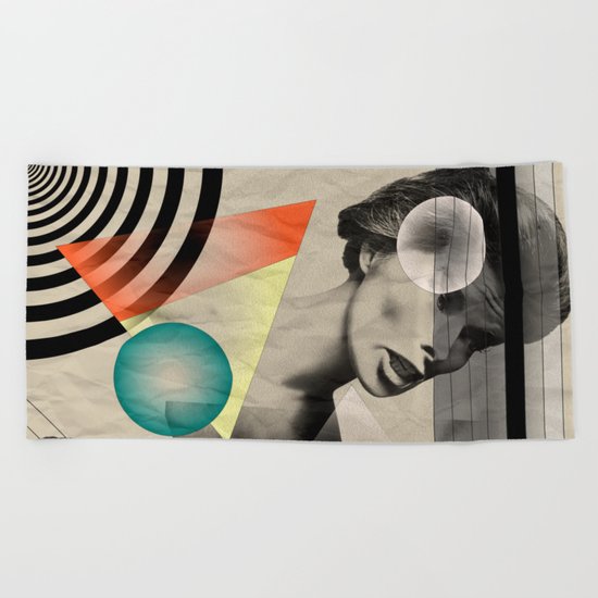 monologue Beach Towel