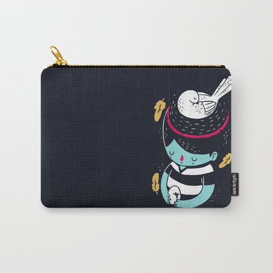 Bird Brain Carry-All Pouch