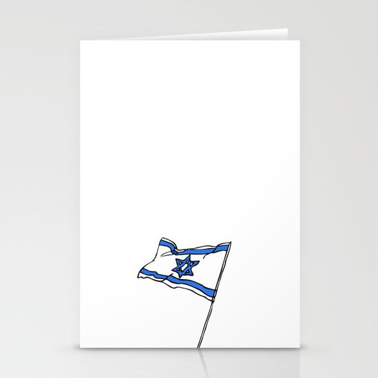Israeli Flag Stationery Cards