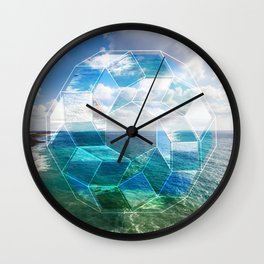 Sacred Geometry Seaview Wall Clock