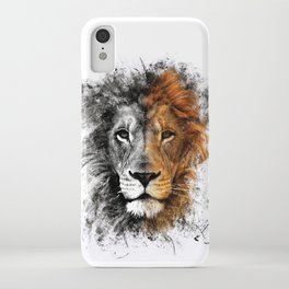 Two Face Lion  iPhone Case