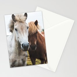 Horses Stationery Card