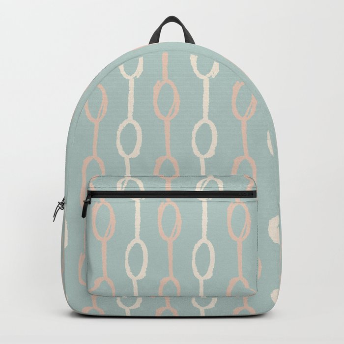 Girly Dot Stripe 3 Backpack