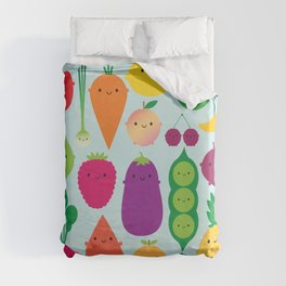5 A Day Duvet Cover