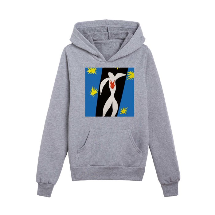 The Fall of Icarus, Henri Matisse Kids Pullover Hoodie