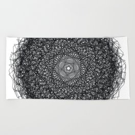 Bringing Structure to Chaos Beach Towel