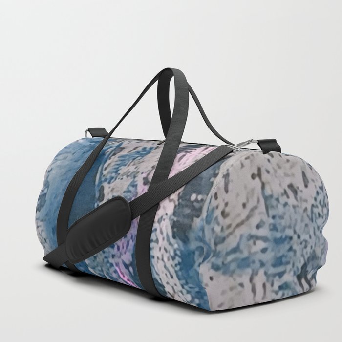 Flat Texture No. 8 Duffle Bag