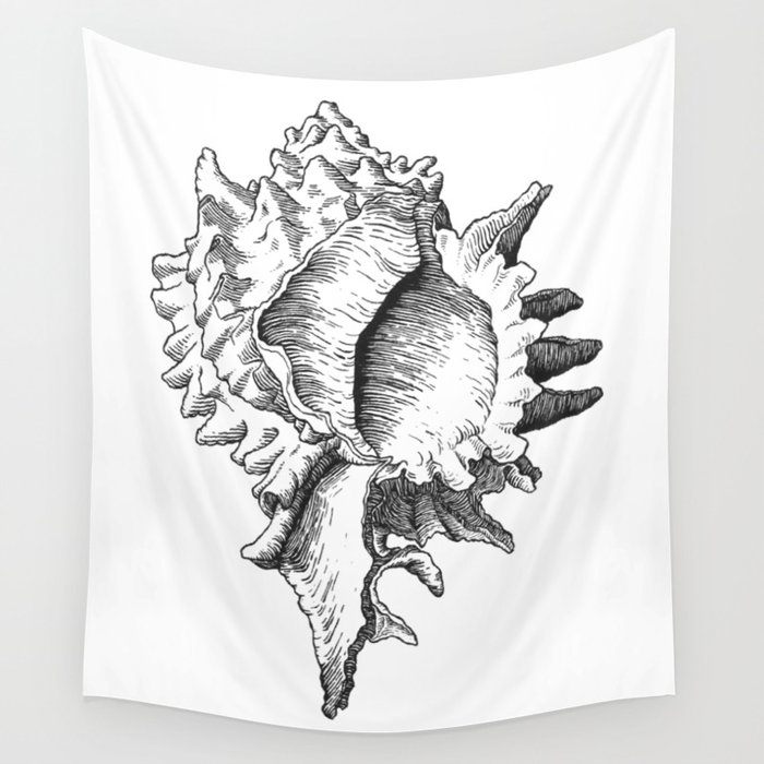 Shell We? Wall Tapestry