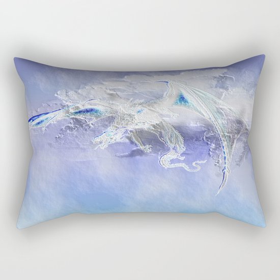 Sky Dragon Rectangular Pillow