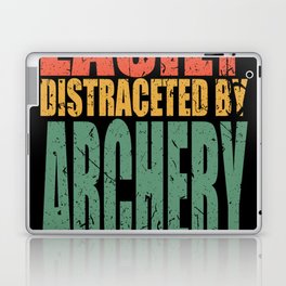 Archery Saying Funny Laptop Skin