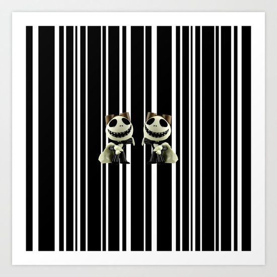 Halloween Prisoner | Jack | Christmas | Nigthmare Art Print