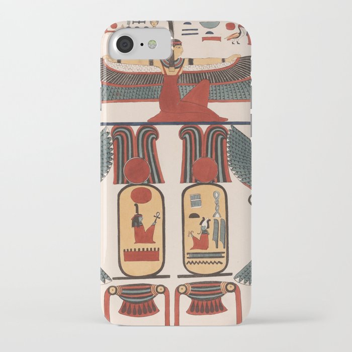 Ancient Egyptian pattern design iPhone Case