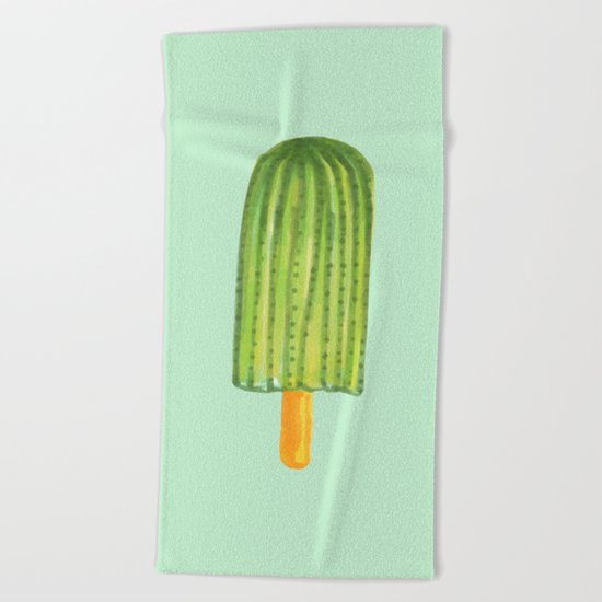 Dangerous Popsicle #society6 #decor #buyart Beach Towel