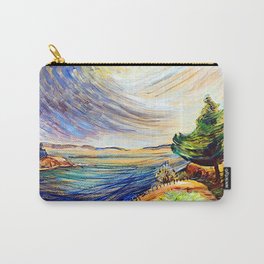 Telegraph Bay by Emily Carr 1938 Carry-All Pouch | Emilycarr, Painting, Telegraphbay, Canada, Landscape, Vancouverisland 