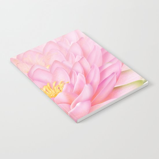 Pink Lotus Notebook