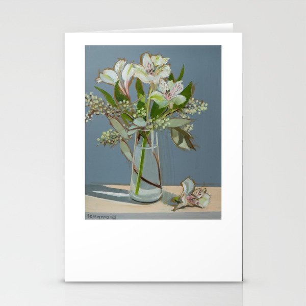 Peruvian Lilies Stationery Cards