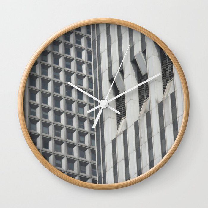 Concrete Jungle Wall Clock