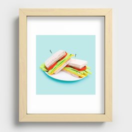 Kitchen Sandwich  Recessed Framed Print
