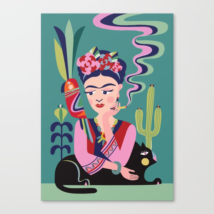 Frida Kahlo  Canvas Print