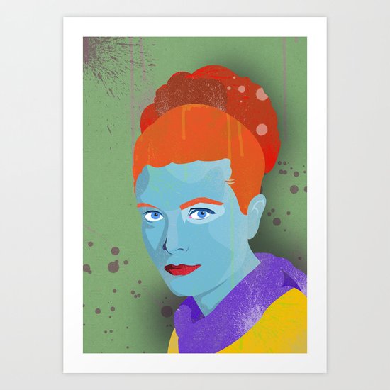 Grace Kelly Art Print