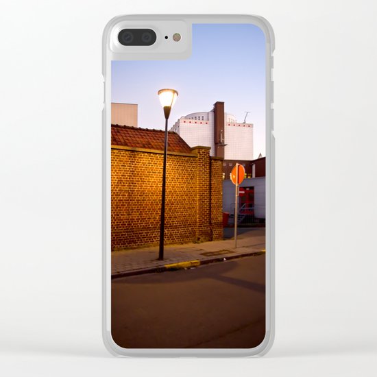 Urban Night Walk Clear iPhone Case