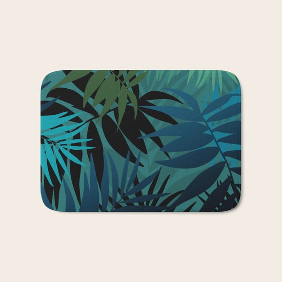 T. Palm leaves Bath Mat