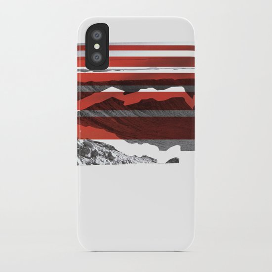 Red Terrain iPhone Case