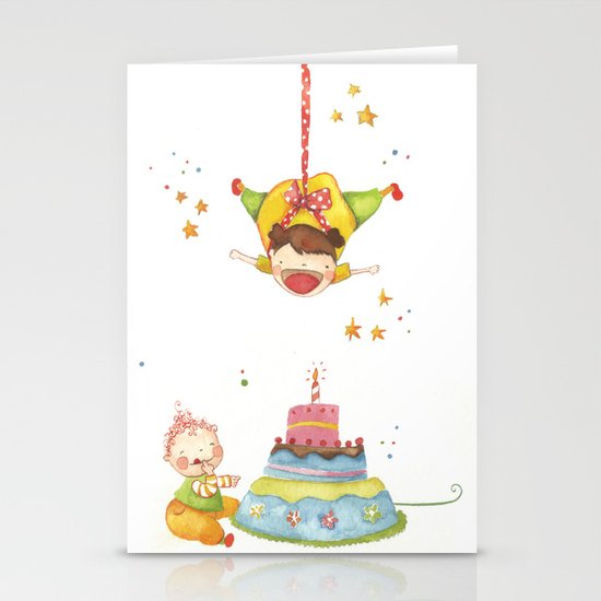 Baby birthday Stationery Cards