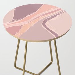 Peaches, Melons and Baby pink - muted Side Table