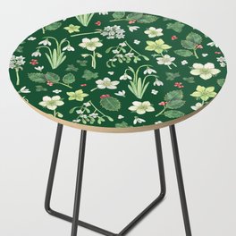 Winter Garden - dark green  Side Table