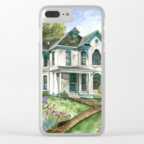 Garden House Clear iPhone Case