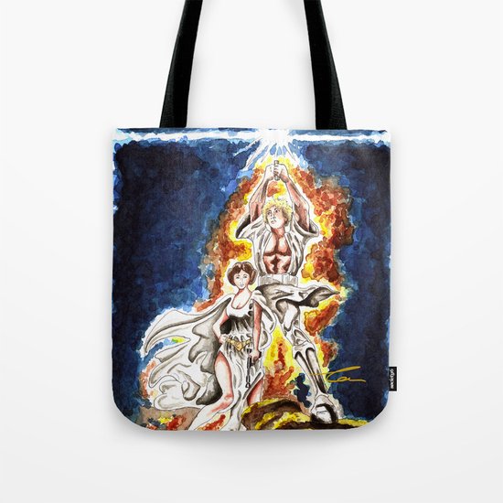 STAR WARS: A New Hope Watercolor Tote Bag