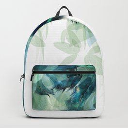DREAMY FEATHERS & LEAVES Rucksack