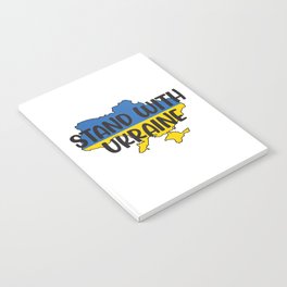Stand With Ukraine Notebook