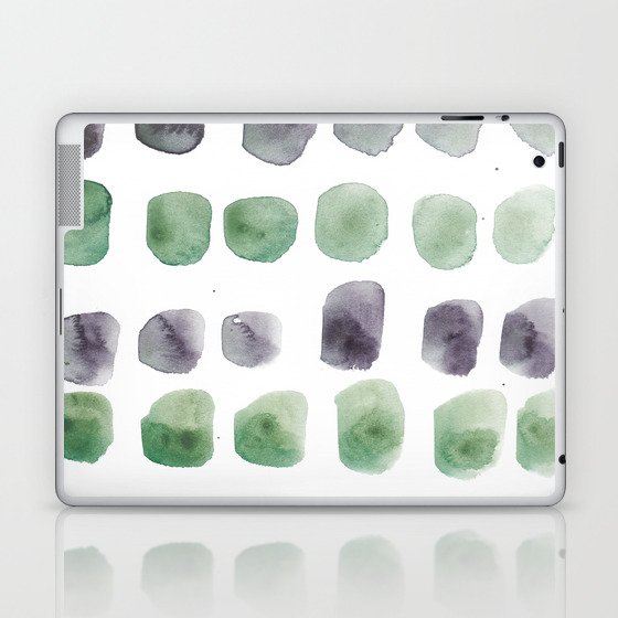 25    Minimalist Art 220419 Abstract Expressionism Watercolor Painting Valourine Design  Laptop & iPad Skin