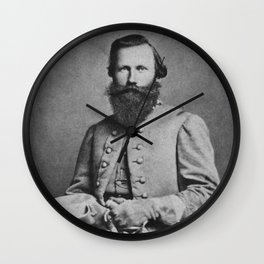 General J.E.B. Stuart Wall Clock | Photo, Americancivilwar, Military, History, Reconnaissance, Civilwar, Generalstuart, Majorgeneral, General, Jebstuart 