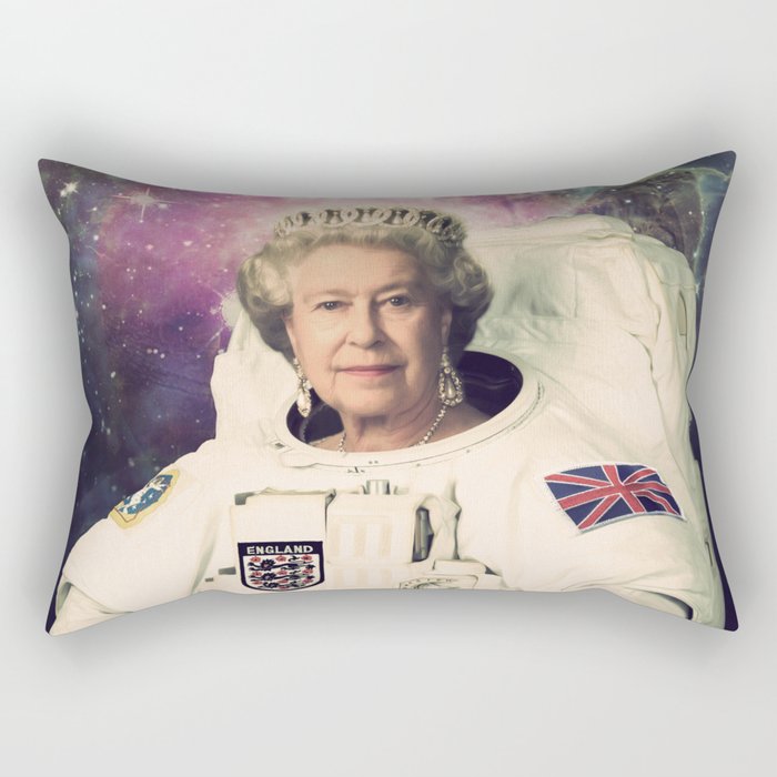 Queen Elizabeth II Rectangular Pillow