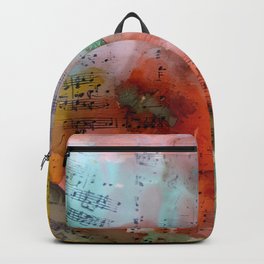 Mixed Media Music Backpack
