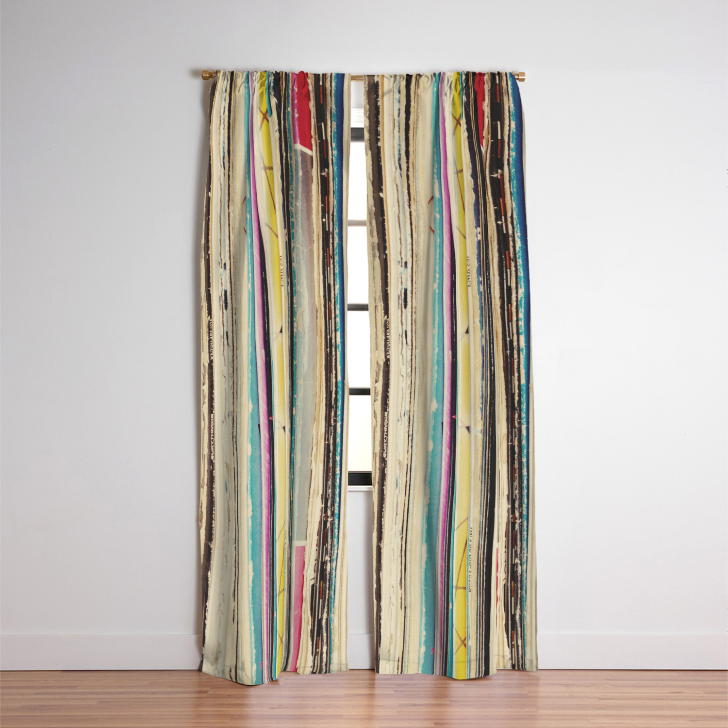 Record Collection Blackout Curtain By Cassiabeck Society6