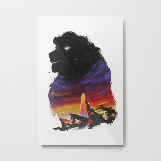 Lion King Metal Print