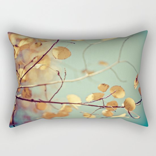 golden aspen Rectangular Pillow