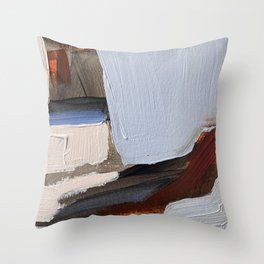 Abstract Winter 2 Throw Pillow