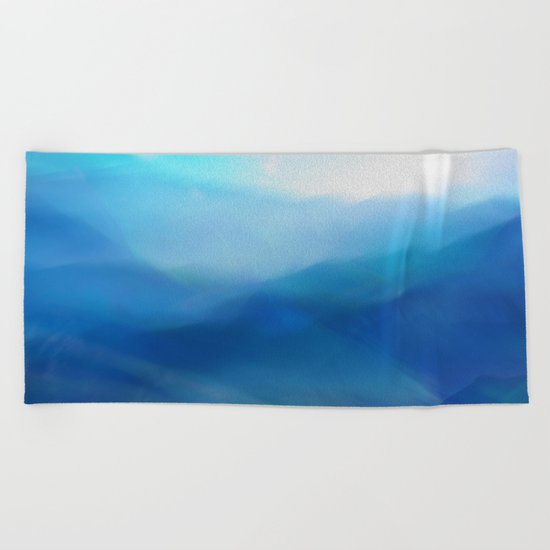 Abstract Landscape Beach Towel