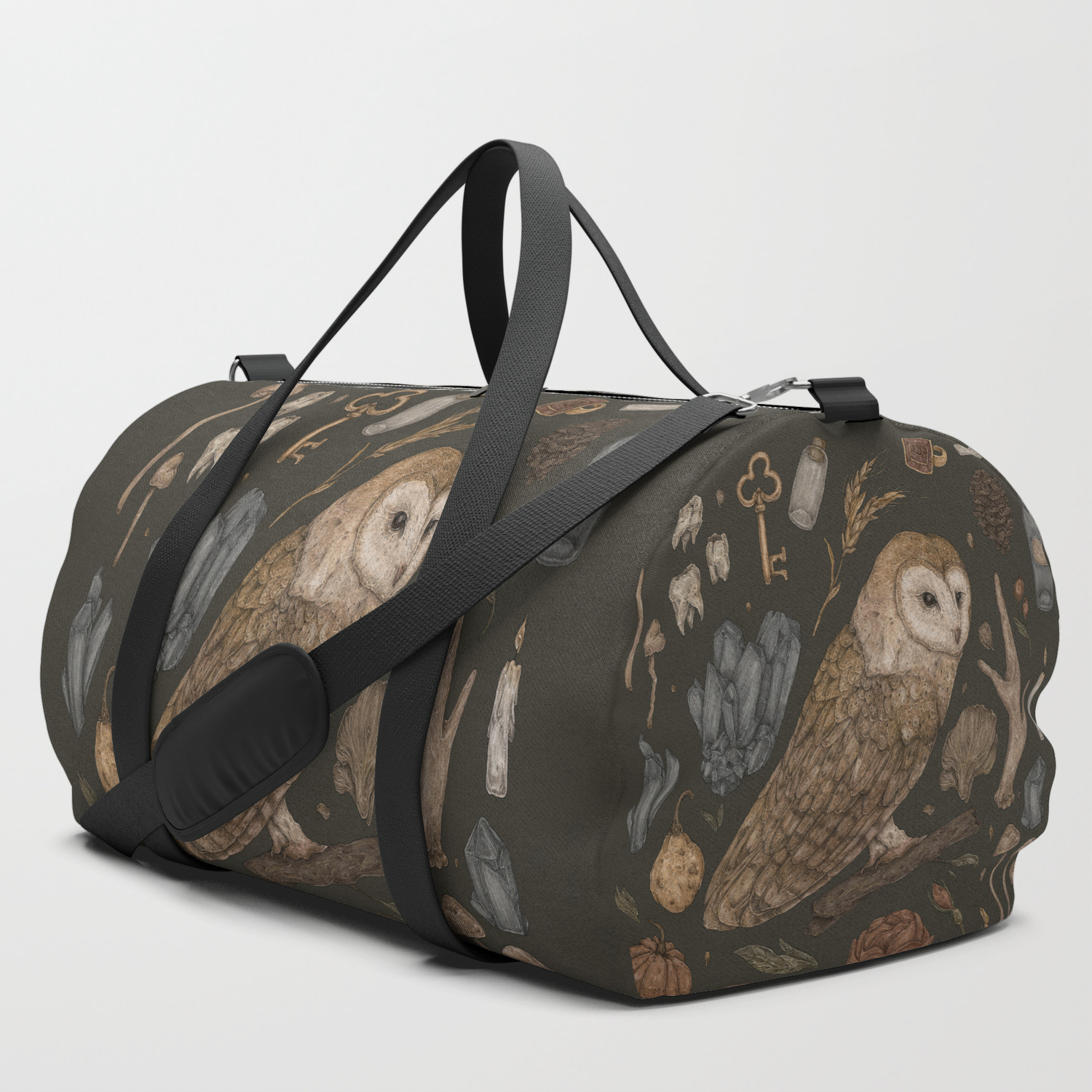 owl duffle bag