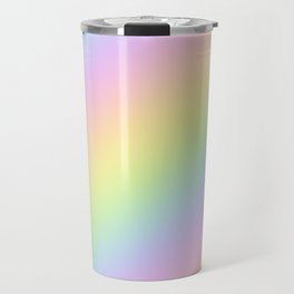 Pastel Goth Rainbow Travel Mug