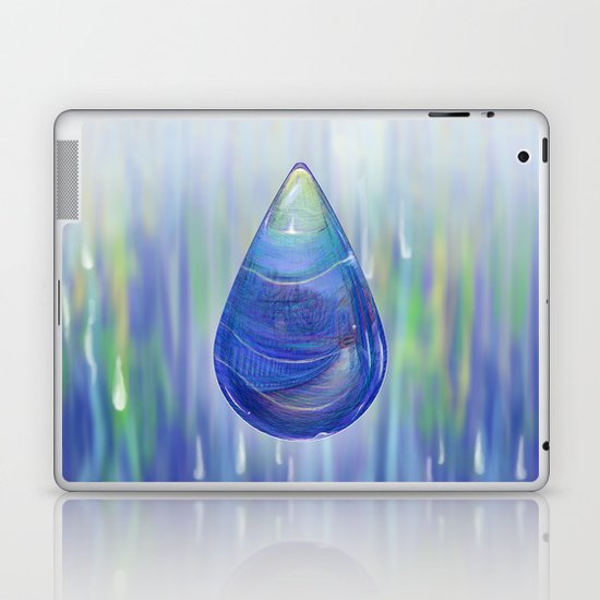 Drip Drop - Painting Laptop & iPad Skin