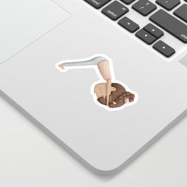 Downward Dog Sticker