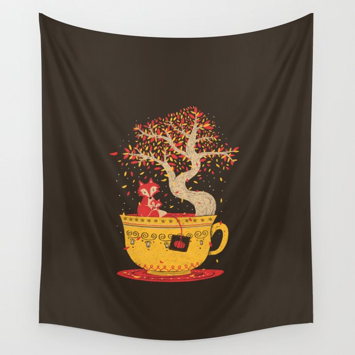 Fall is Here Wall Tapestry